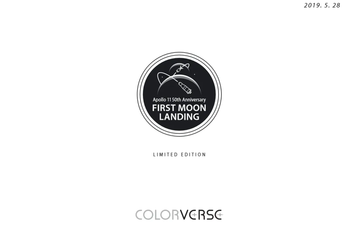 Colorverse Bottled Ink - Apollo 11 50th Moonlanding Anniversary Set (Limited Edition)