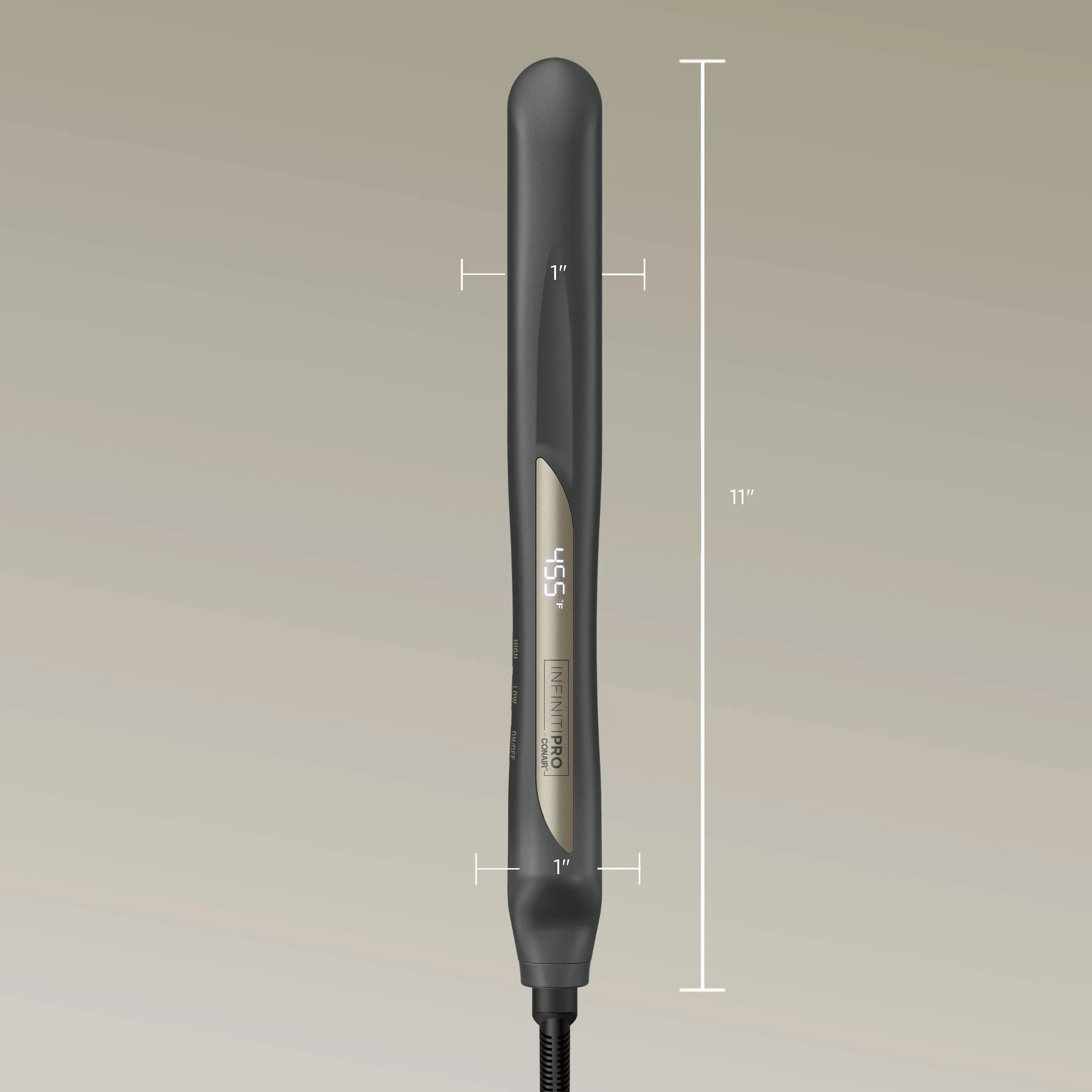 Conair Tourmaline Ceramic Flat Iron, 1-Inch