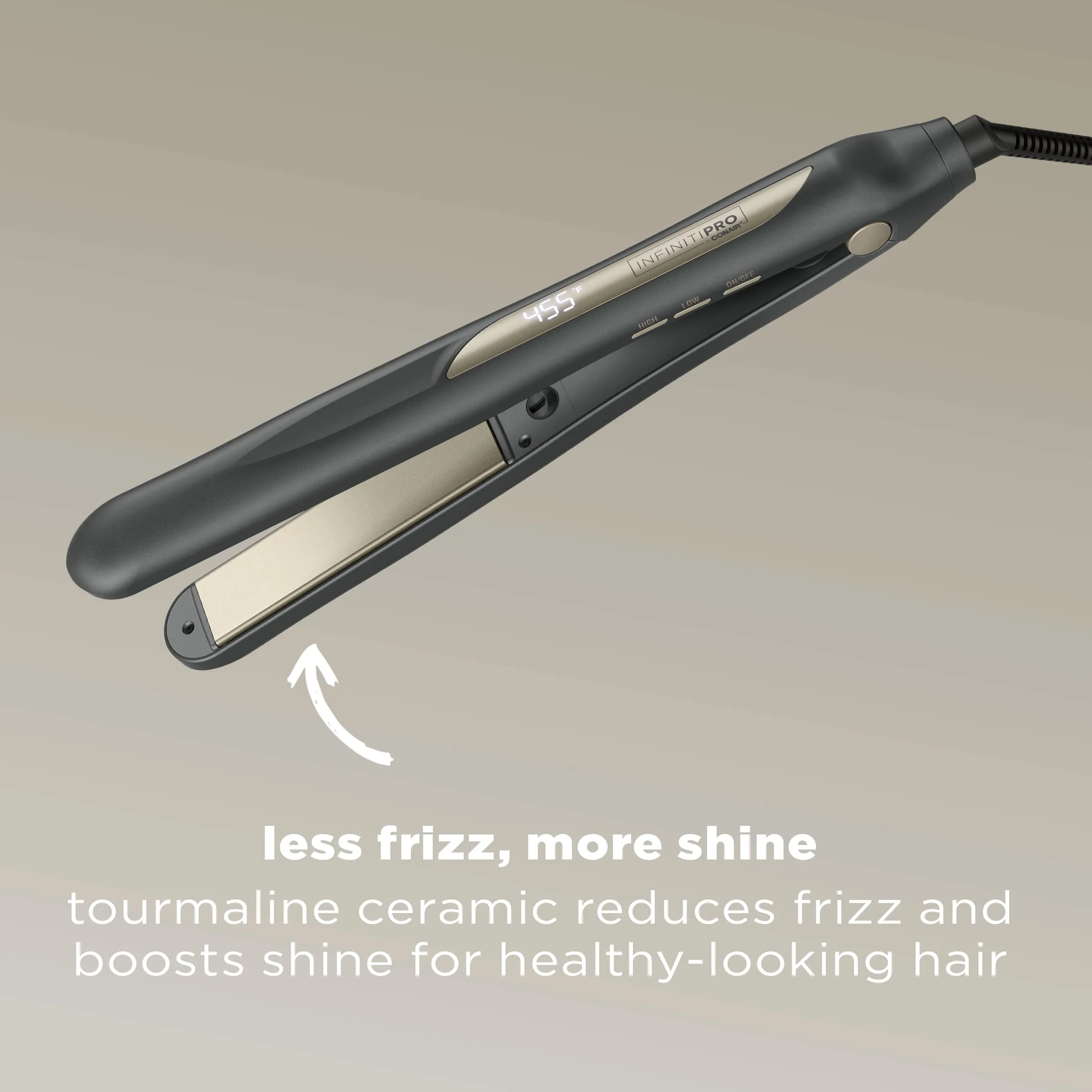 Conair Tourmaline Ceramic Flat Iron, 1-Inch
