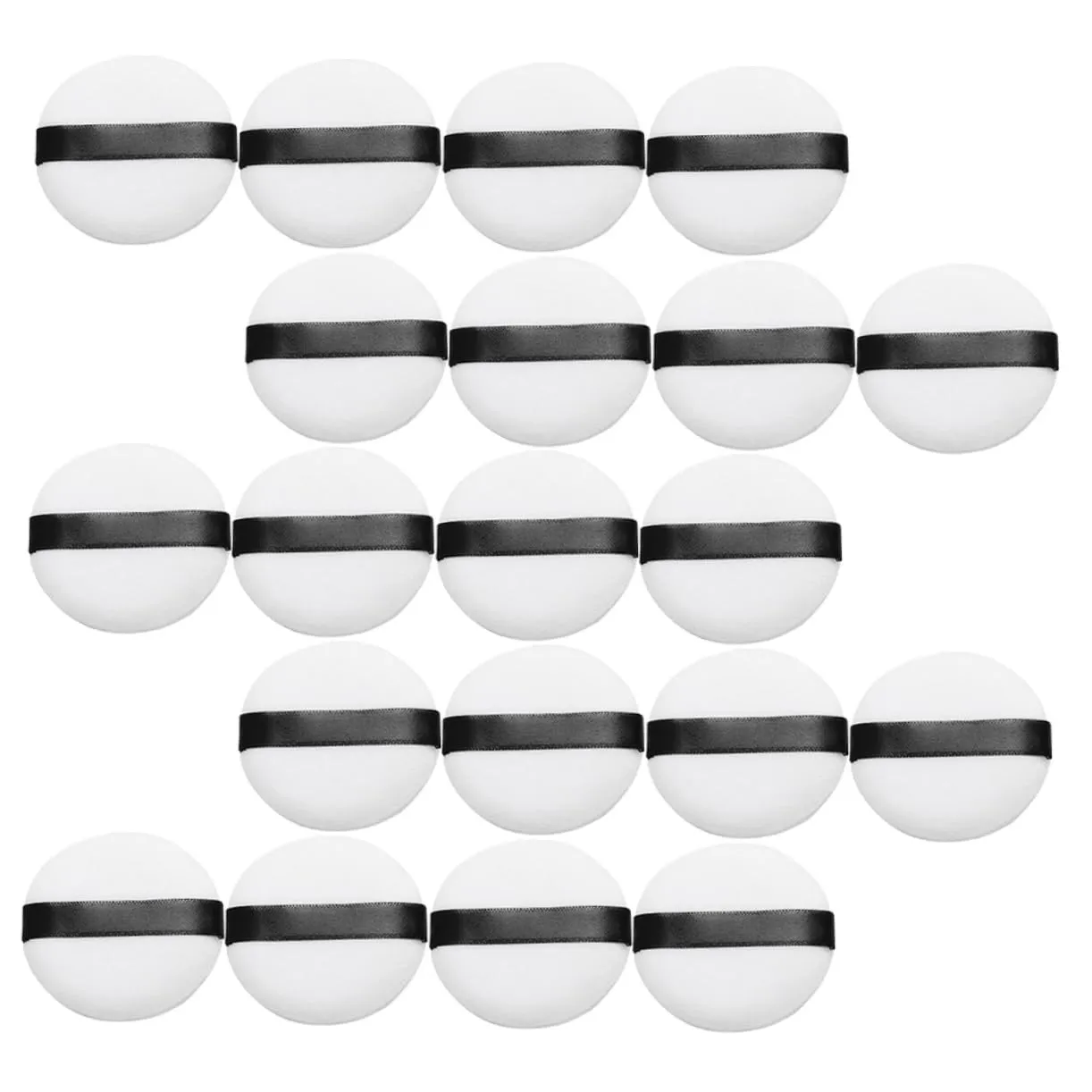 Convenient Cosmetics Puff Simple Compact Size for Portable Makeup Application