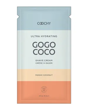 COOCHY Ultra Hydrating Shave Cream Foil - .35 oz Mango Coconut