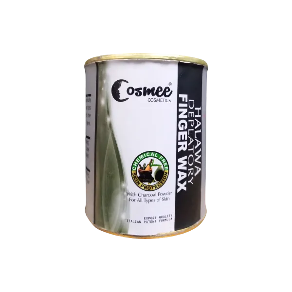 Cosmee Halawa Deplatory Finger Wax With Charcoal Extract 200G