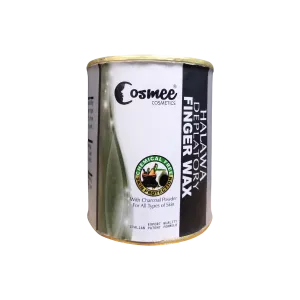 Cosmee Halawa Deplatory Finger Wax With Charcoal Extract 200G