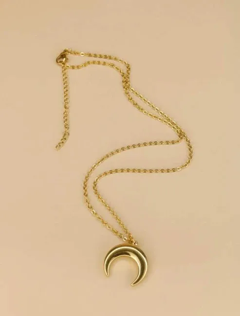 Crescent Moon Necklace