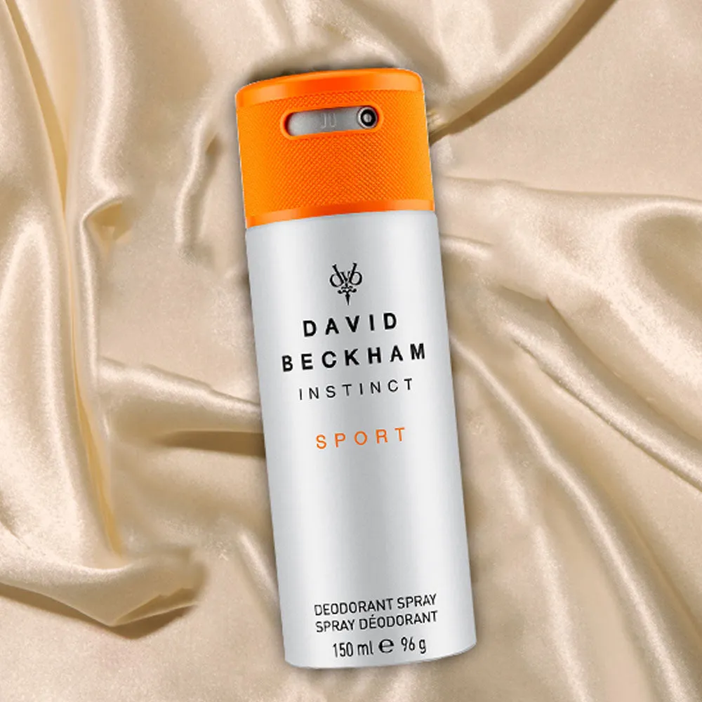 David Beckham Instinct Sports Deodorant Spray for Men (150ml)