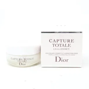 Dior Capture Totale C.E.L.L Energy Firming & Wrinkle Corrective Eye Cream 0.5oz