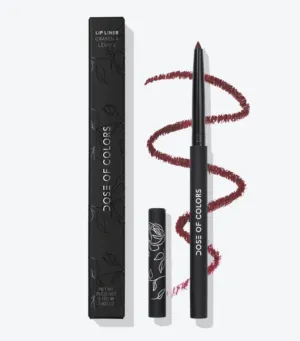 DOSE OF COLORS - 10 YEAR BLACK ROSE LIP LINER