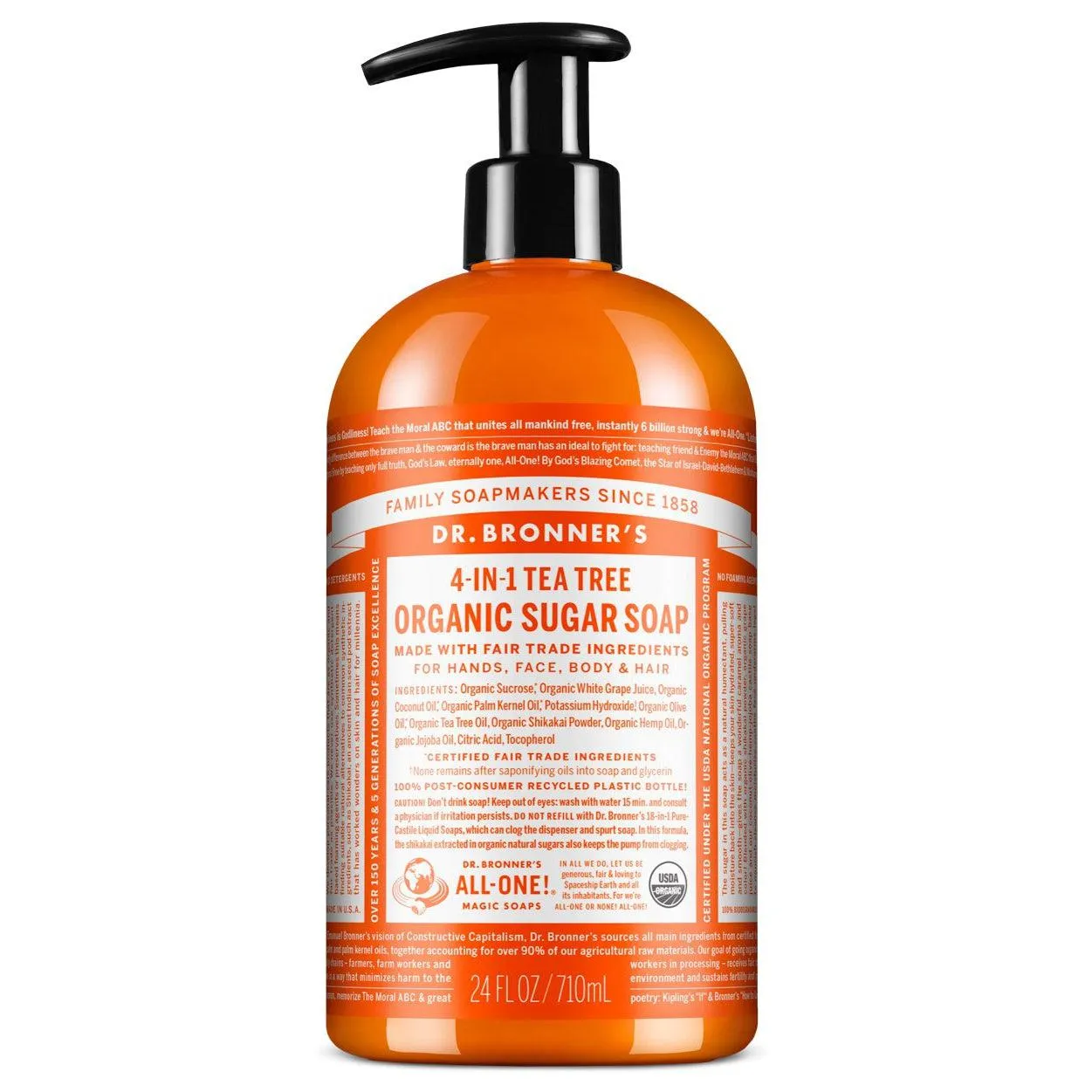 Dr. Bronner's Organic Sugar Soap