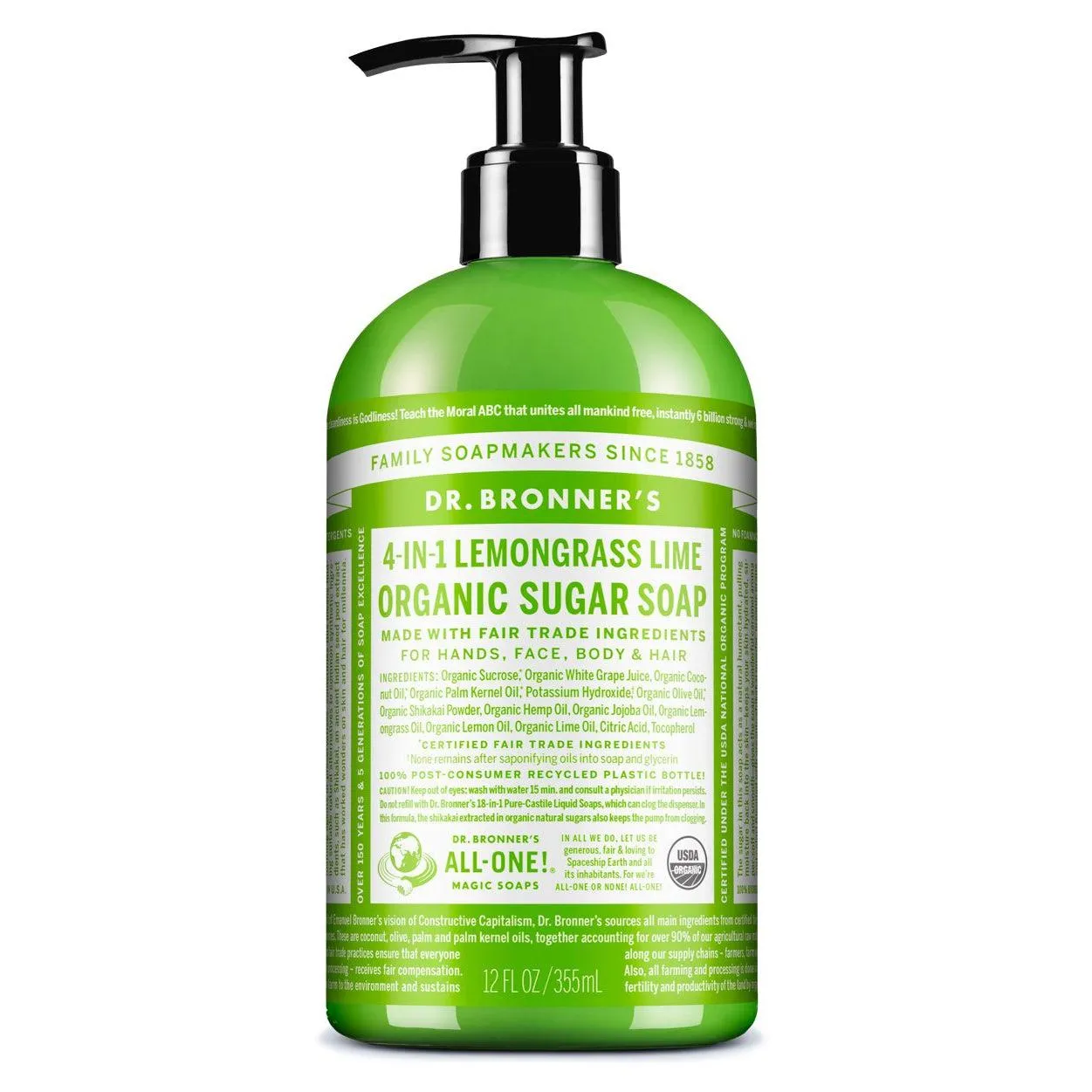Dr. Bronner's Organic Sugar Soap