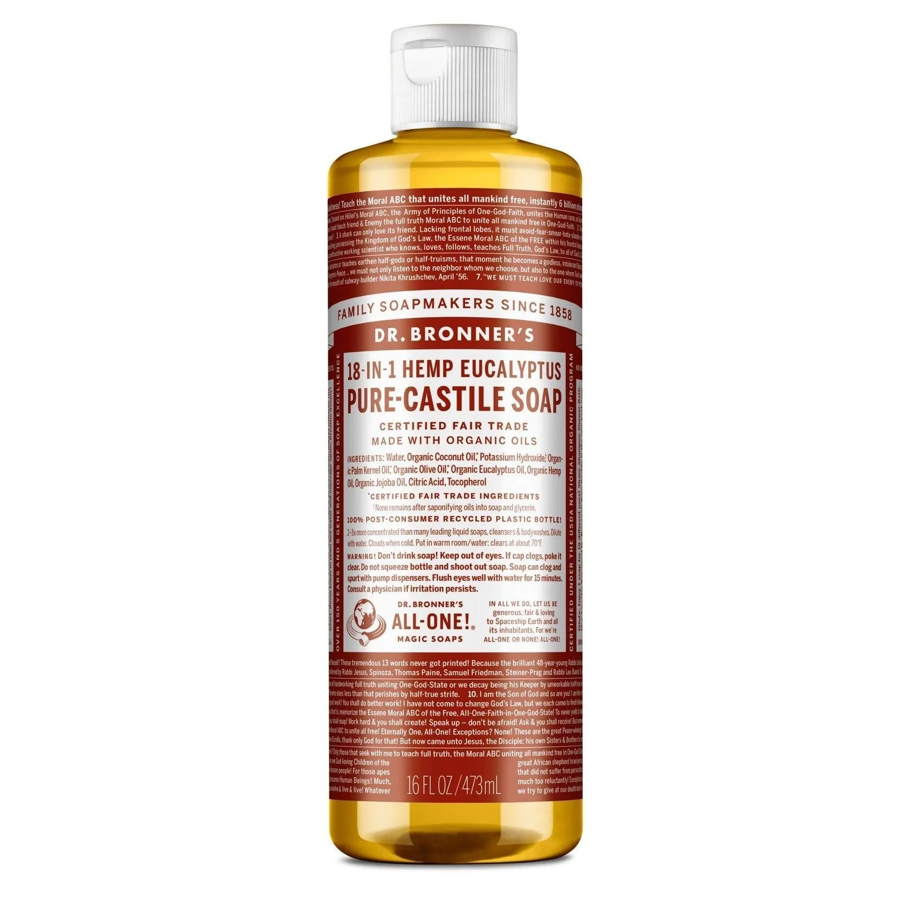 Dr. Bronner's Pure-Castile Liquid Soap