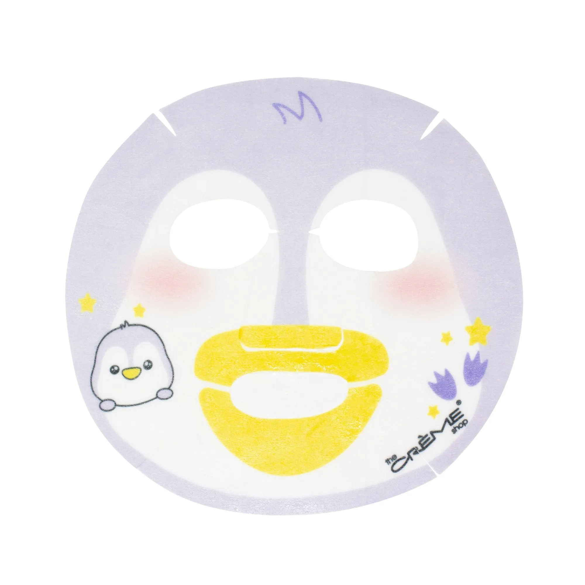Drink Up, Skin! Animated Penguin Face Mask - Infused with Moisturizing Hyaluronic Acid