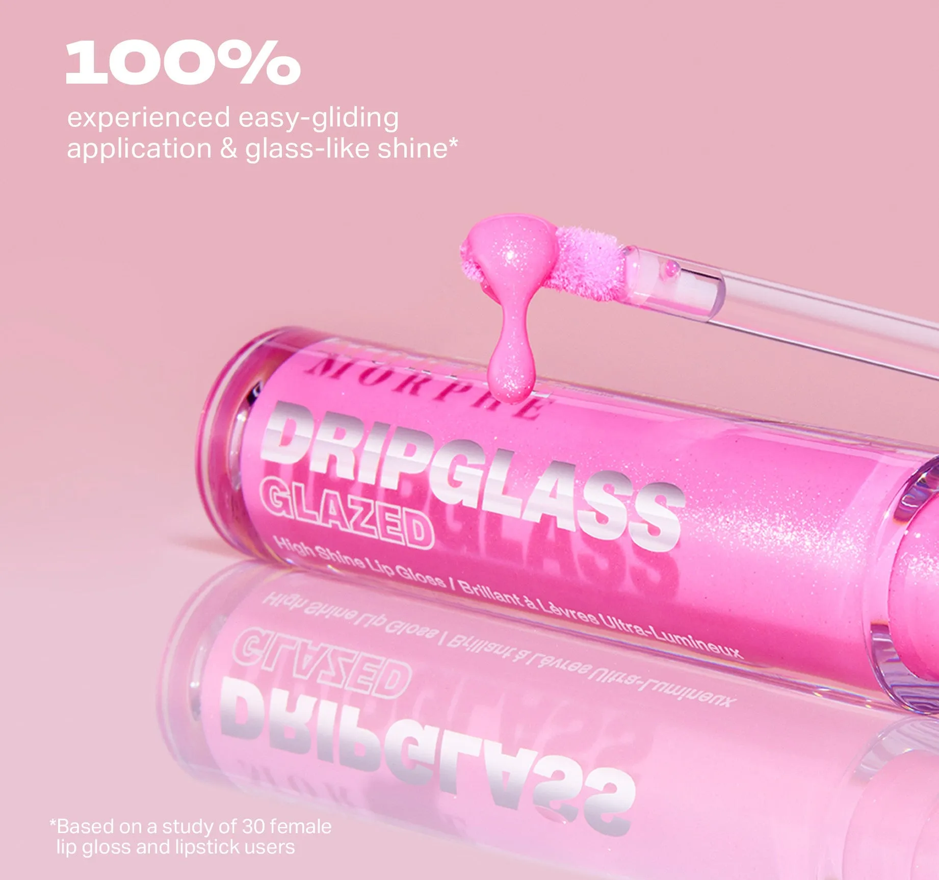 Dripglass Glazed High Shine Lip Gloss - So Transparent