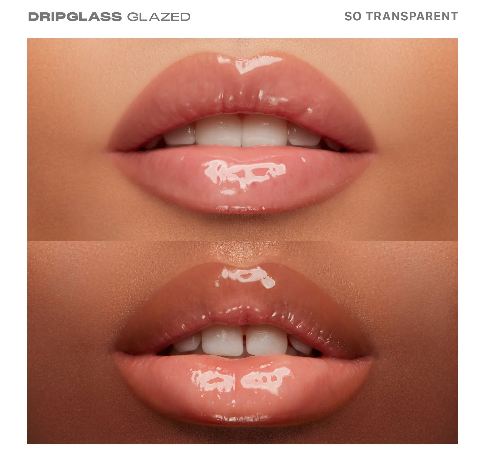 Dripglass Glazed High Shine Lip Gloss - So Transparent