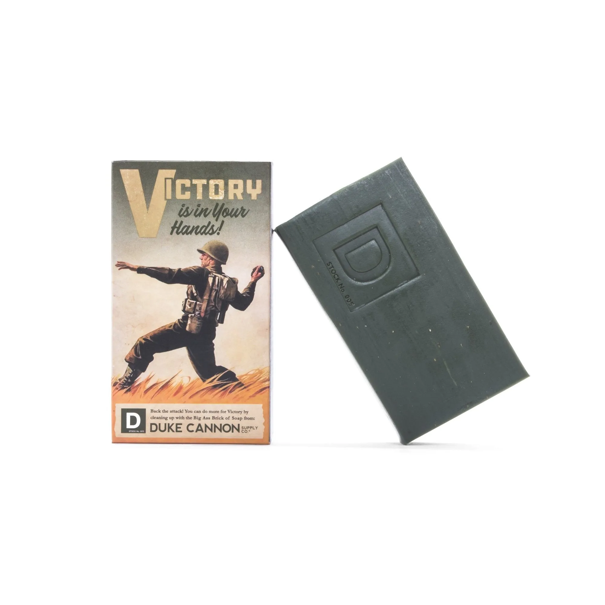 Duke Cannon Victory Is In Your Hands Big Bar of Soap