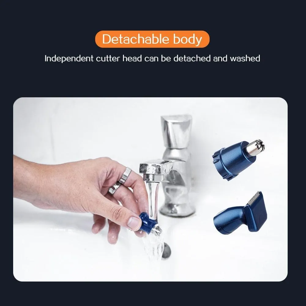 Electric Shaving Nose Ear Trimmer Safe Face Care Rechargeable Nose