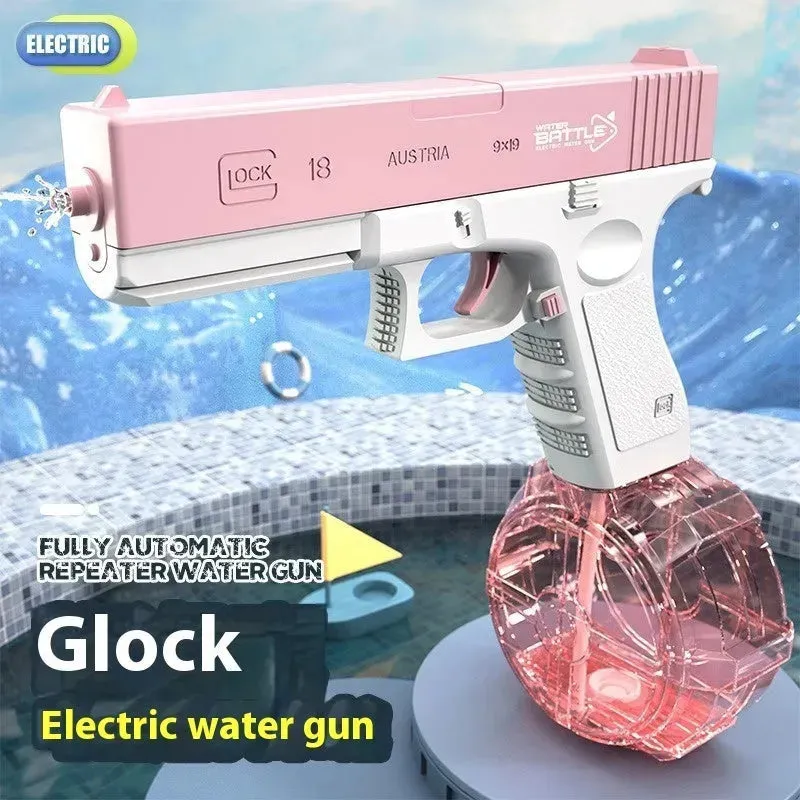 Electric Water Gun Automatic Continuous Hair Children's