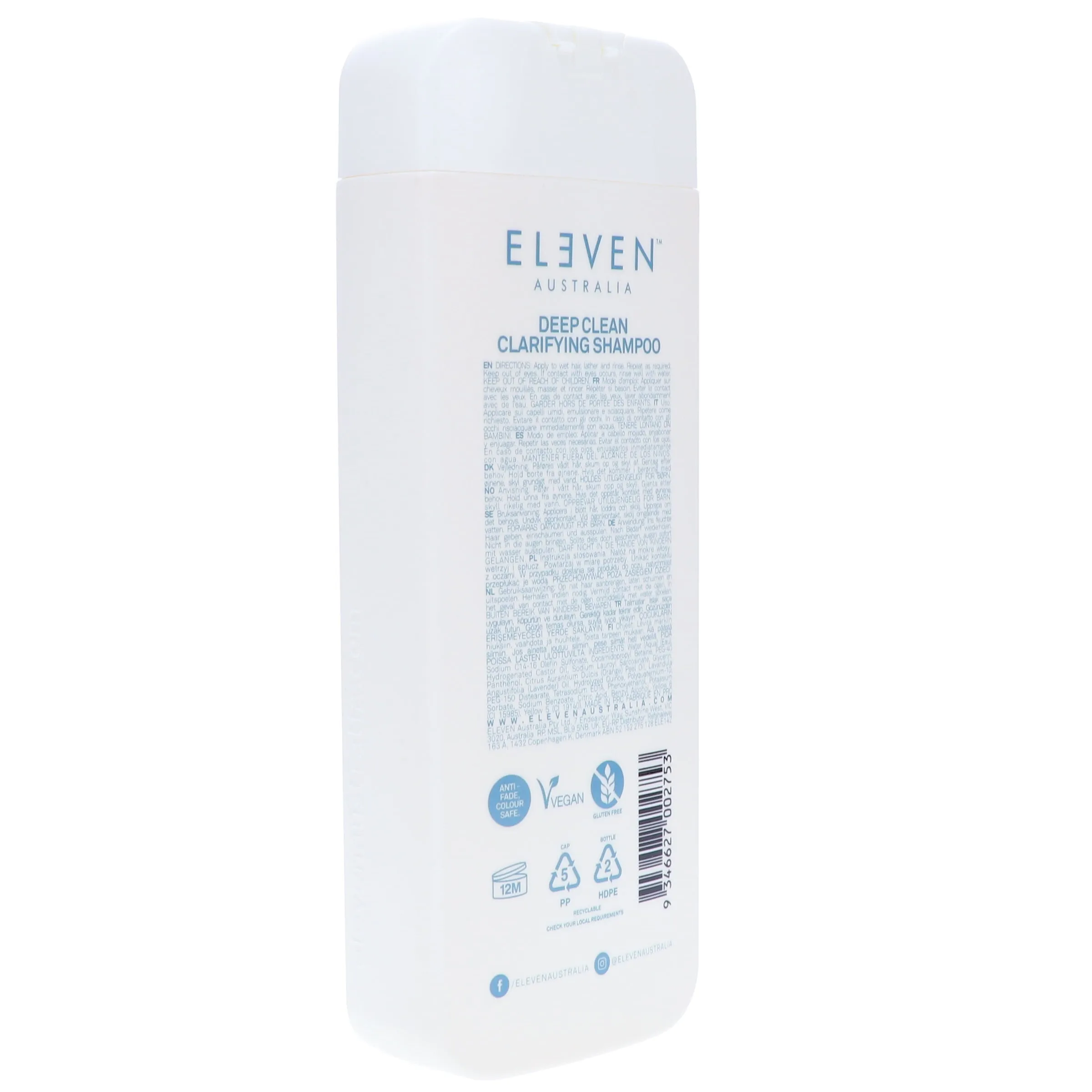 ELEVEN Australia Deep Clean Clarifying Shampoo 10.1 oz
