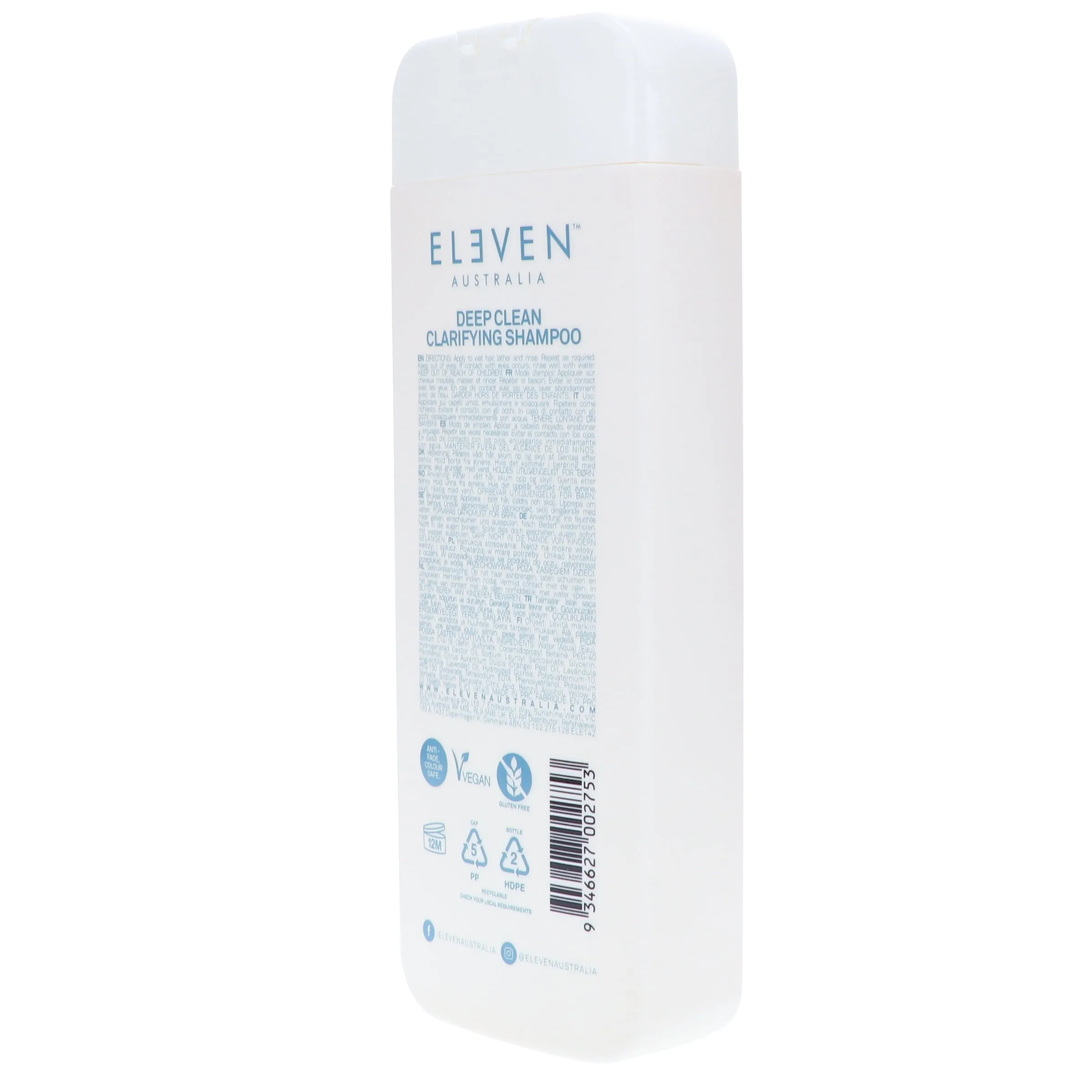 ELEVEN Australia Deep Clean Clarifying Shampoo 10.1 oz