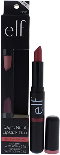 e.l.f. Day to Night Lipstick Duo - The Best Berries Women Lipstick 2 oz