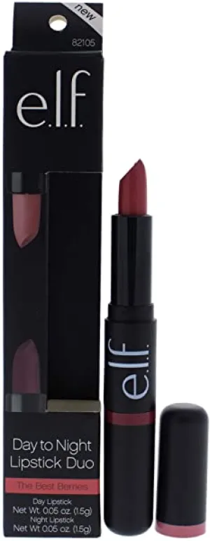 e.l.f. Day to Night Lipstick Duo - The Best Berries Women Lipstick 2 oz