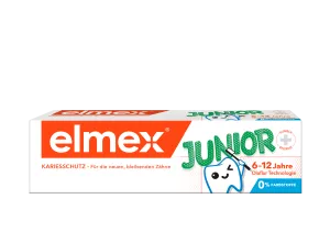 Elmex Junior Anti-Caries 6-12 Years Toothpaste 50ml (1000ppm), 12's/Dozen