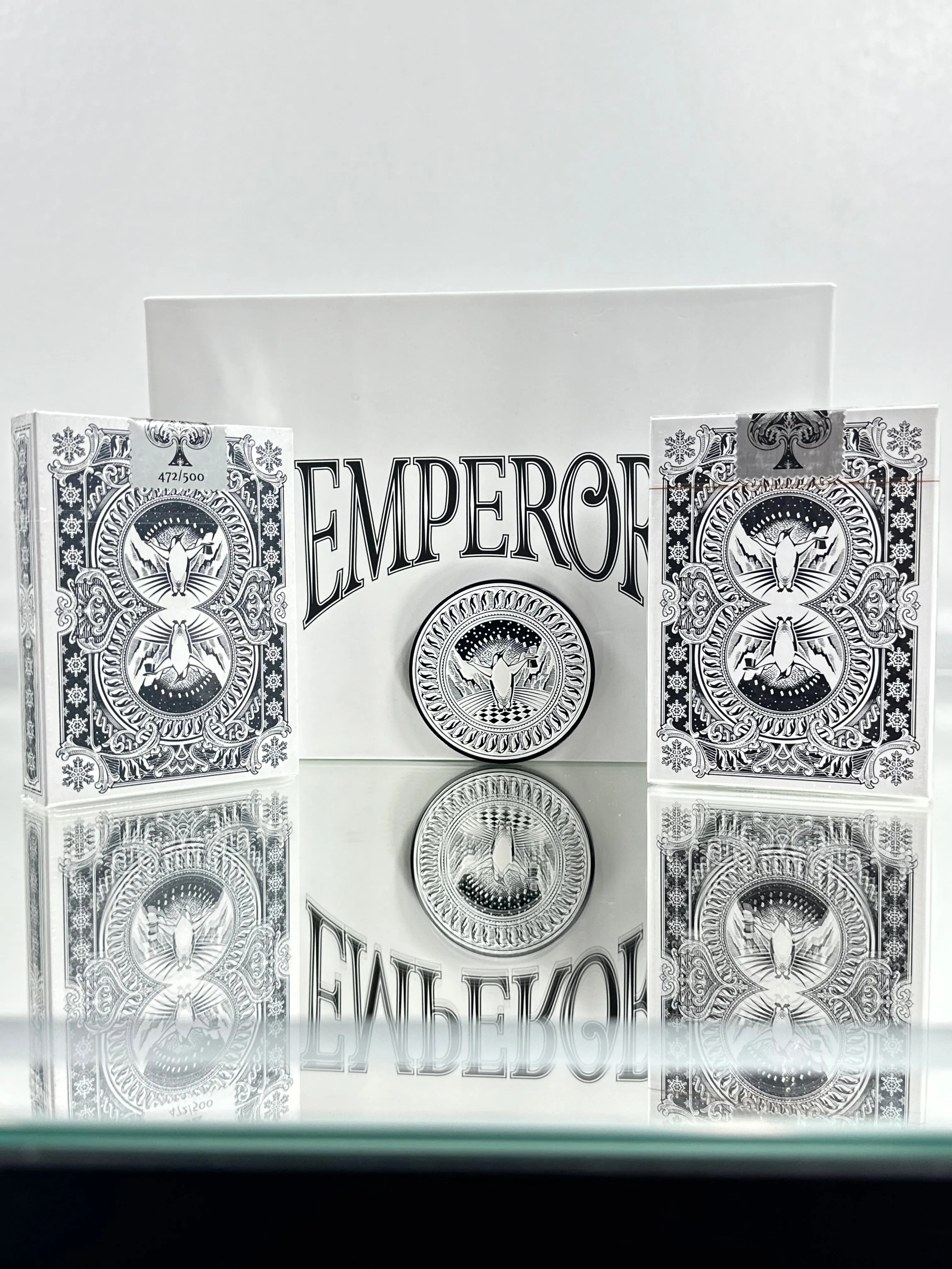 Emperor Playing Cards Set With Box And Coin