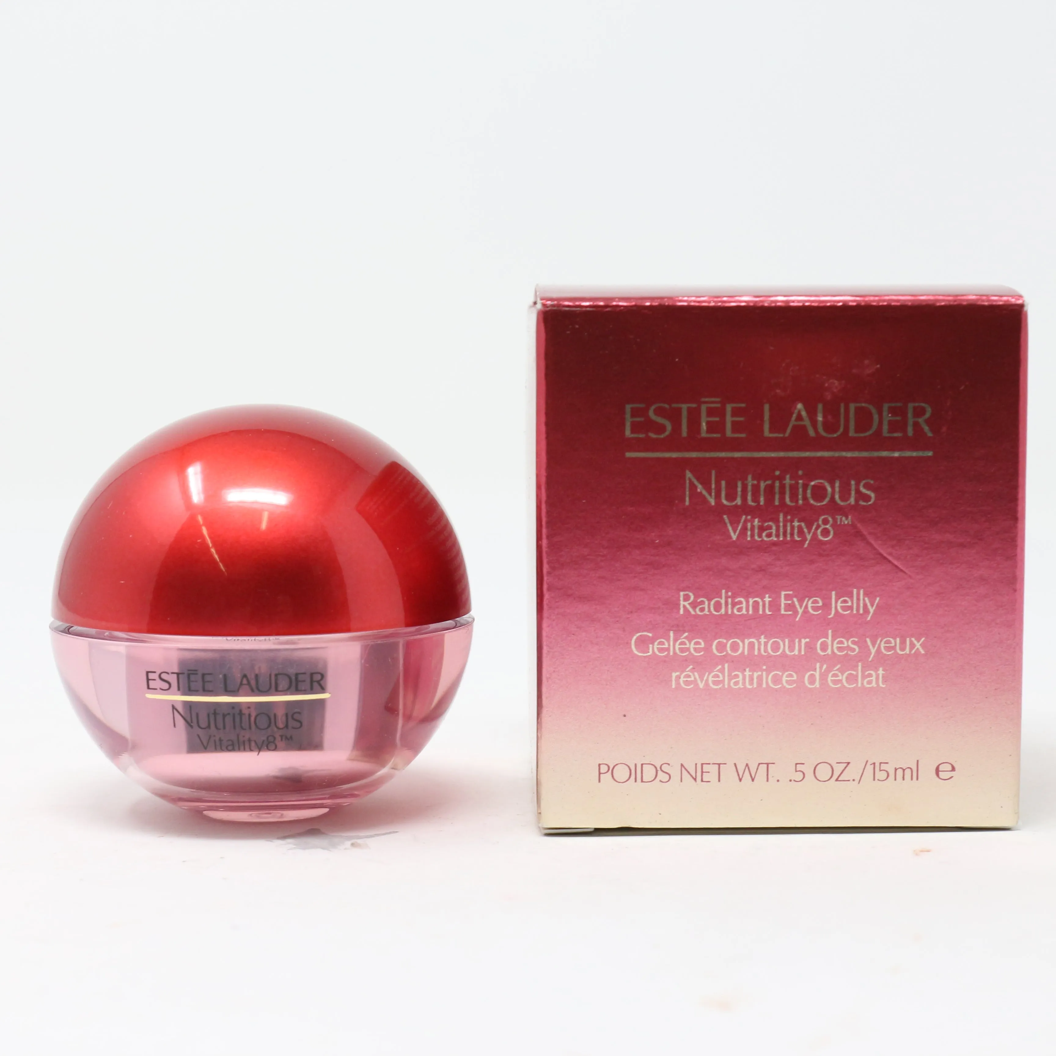 Estee Lauder Nutritious Vitality8 Radiant Eye Jelly  0.5oz/15ml New In Box