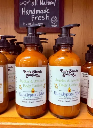 Eucalyptus Mint | Jojoba & Avocado Body Lotion | Daily Hydration