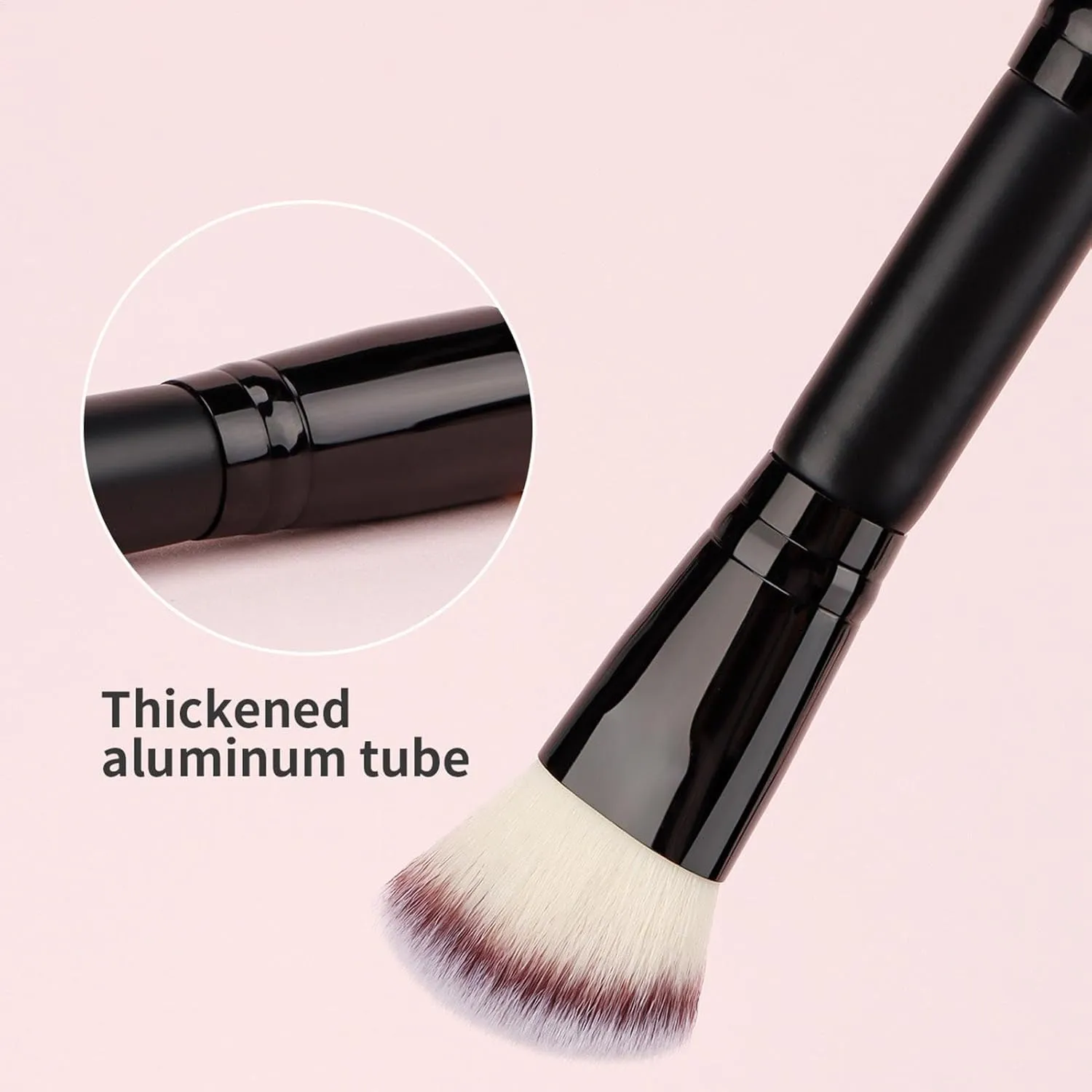 Eye Makeup Brushes - Cosmetics Makeup Brush, Double-Ended Hair Makeup Brush, Travel-Friendly Women Cosmetics Setting Brush For Blending, And Bronzing, Adults Concealer Makeup Face Brush