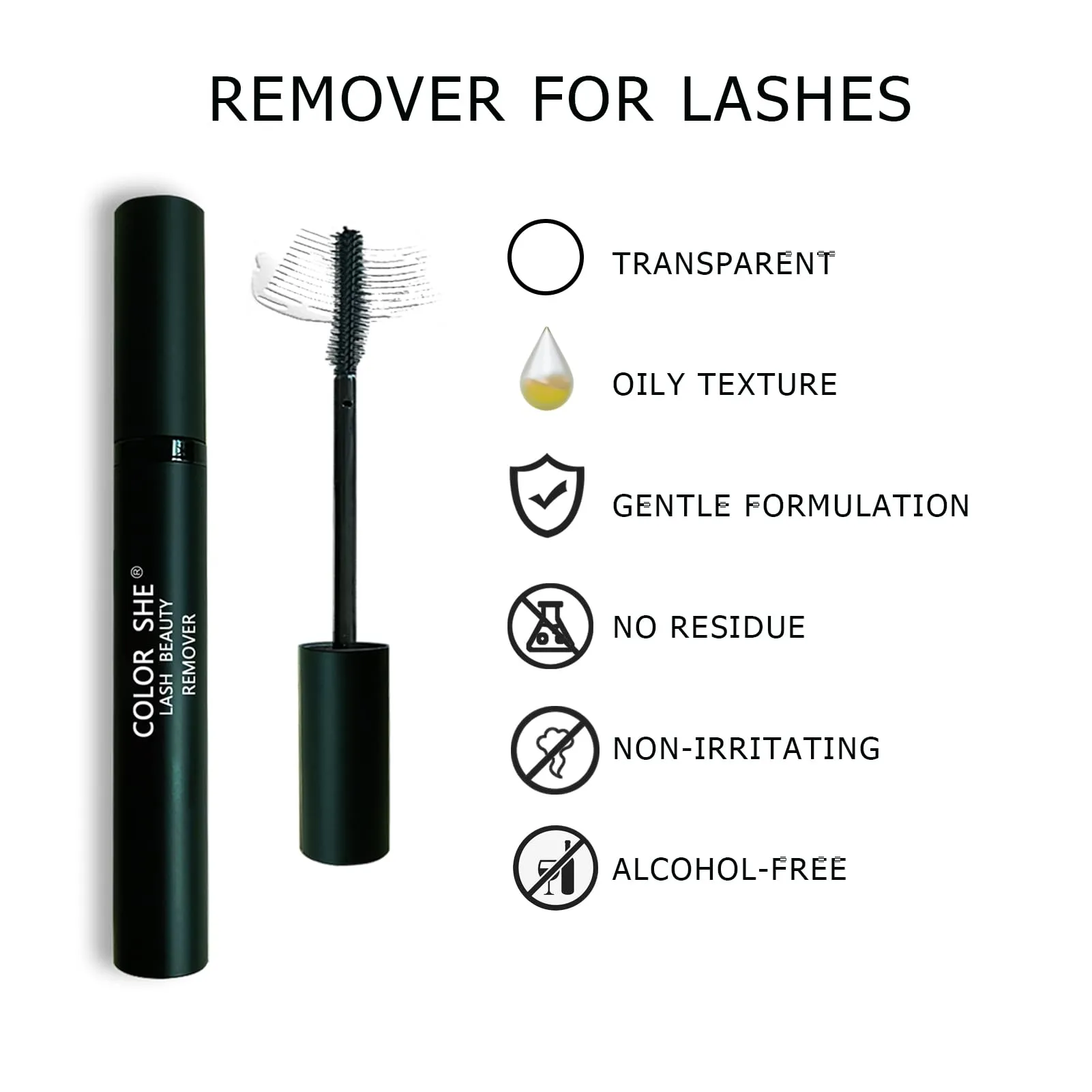 Eyelash Extension kit, COLOR SHE Bond and Seal with 72 Pcs 8-16mm Mix Individual Lashes Clusters and Remover and Tweezers Set, DIY Comfortable Eyelash Extensions Glue Sealant and Aftercare Tool (B04D)