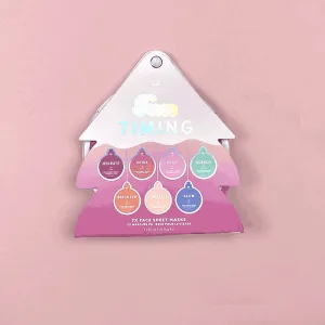 Face Timing - 7 x Face Sheet Masks