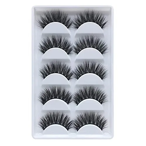 False Eyelashes, 3D Faux Mink Fake Eyelashes