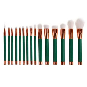Foundation Eyeshadow Blush Makeup Brushes Set
