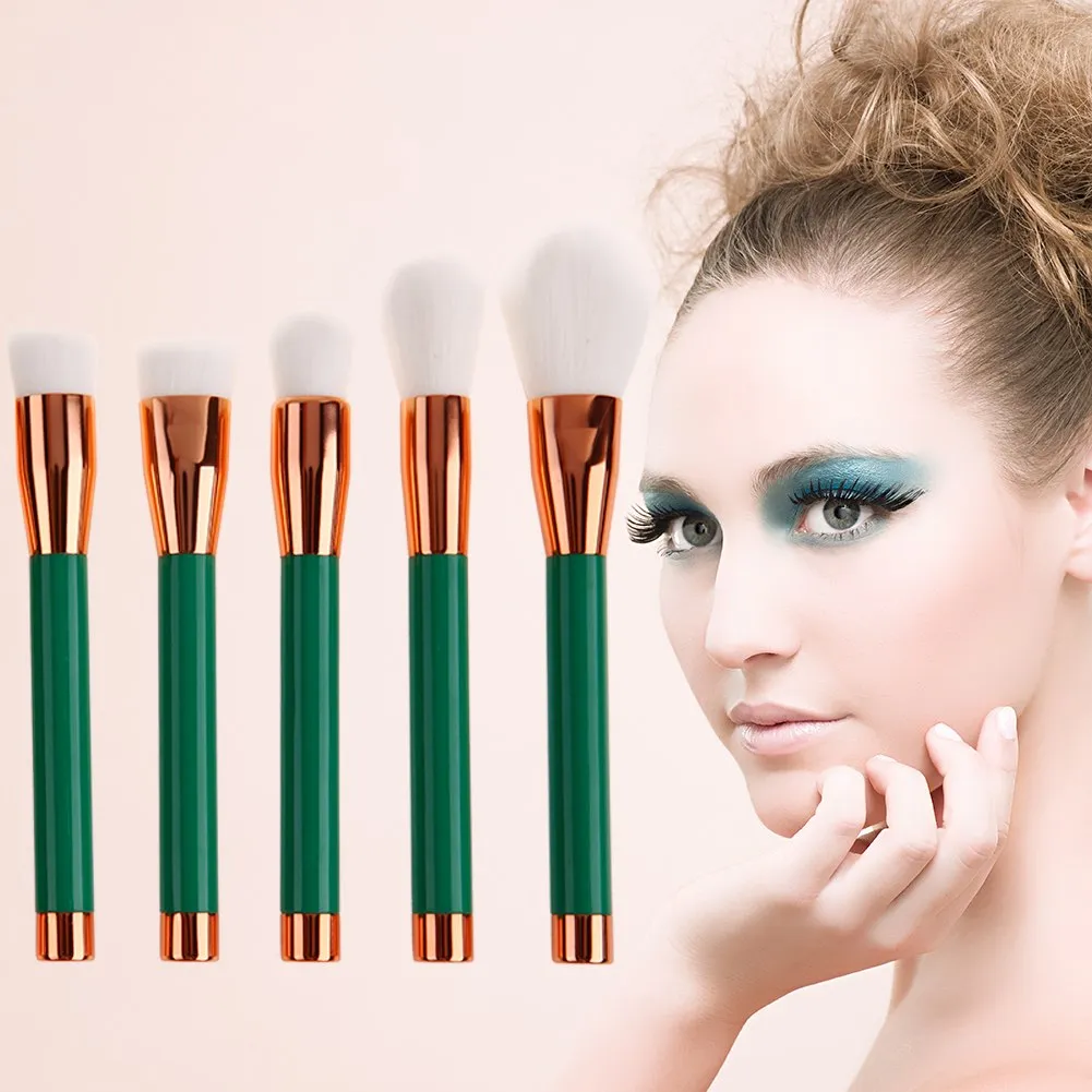Foundation Eyeshadow Blush Makeup Brushes Set