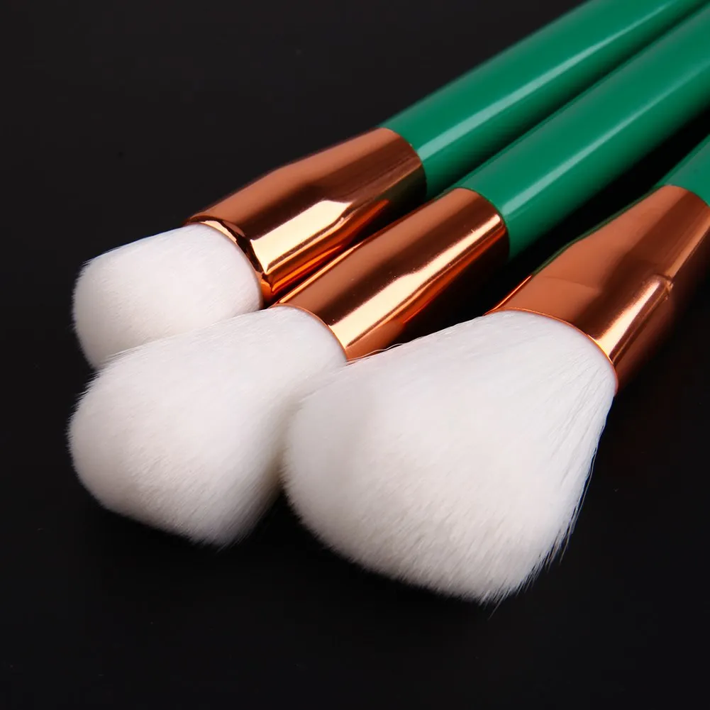 Foundation Eyeshadow Blush Makeup Brushes Set