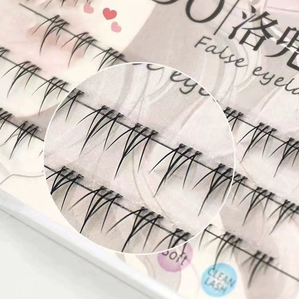 Foxy Flare Cluster Under Eyelashes