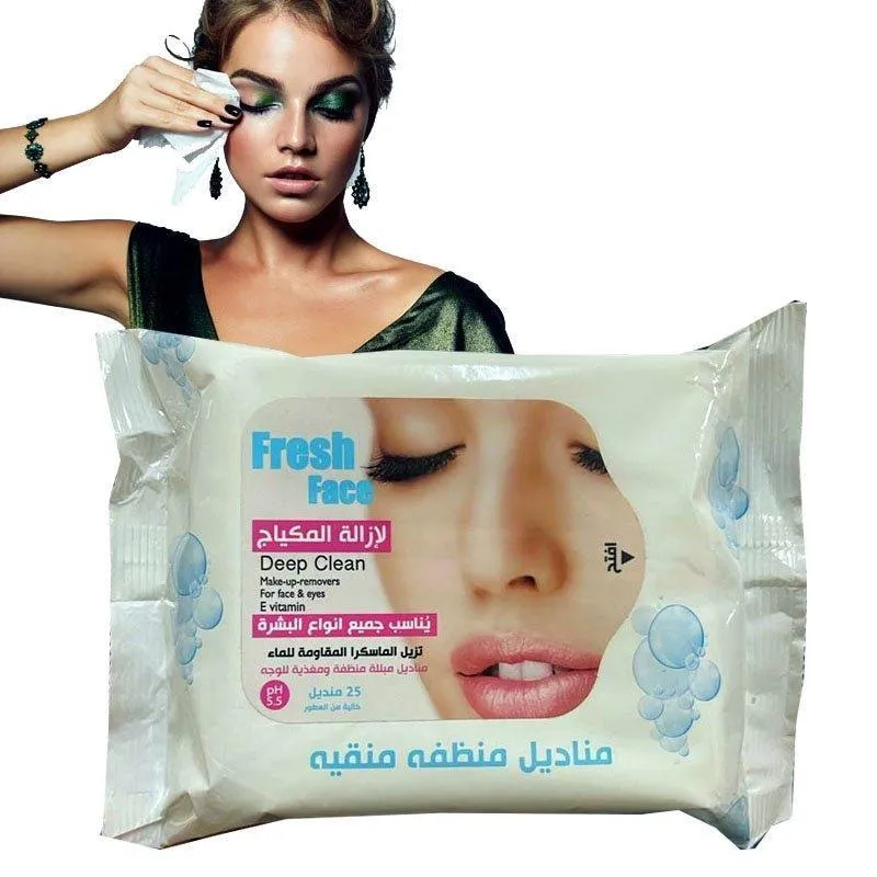 Fresh Face Makeup Remover Facial Wipes