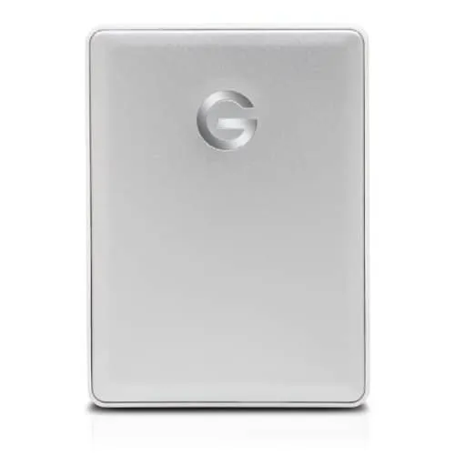 G-Technology G-DRIVE mobile USB-C v2 2TB - Silver