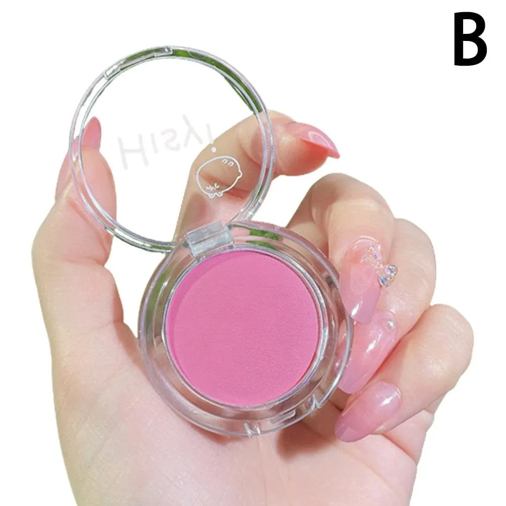 Girl Matte Blush Peach Cream Makeup Orange Pink Blush Cosmetics Blush Cheek Contour Blush Red Cheek Rouge Palette G2F4 Blusher