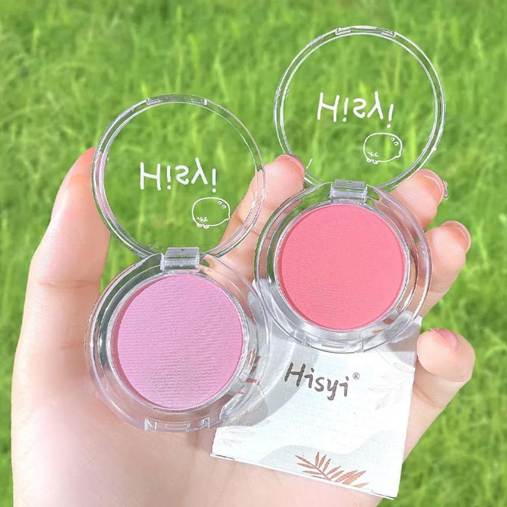 Girl Matte Blush Peach Cream Makeup Orange Pink Blush Cosmetics Blush Cheek Contour Blush Red Cheek Rouge Palette G2F4 Blusher
