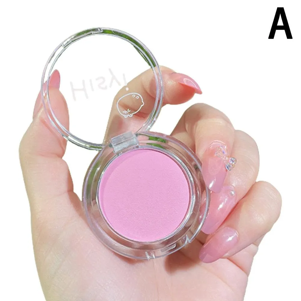Girl Matte Blush Peach Cream Makeup Orange Pink Blush Cosmetics Blush Cheek Contour Blush Red Cheek Rouge Palette G2F4 Blusher
