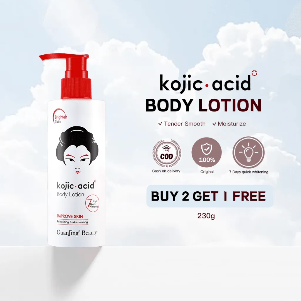 Guanjing Beauty Kojic Acid Moisturizing Body Lotion - 230g