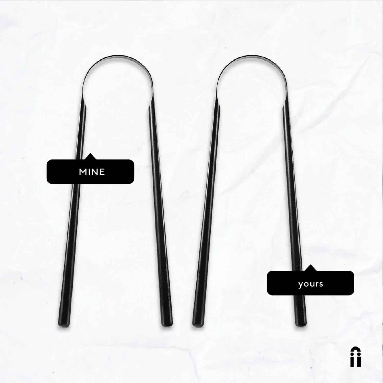 Gunkii Yours & Mine Tongue Scraper