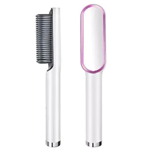 Hair Straightener Brush FH 909 - White