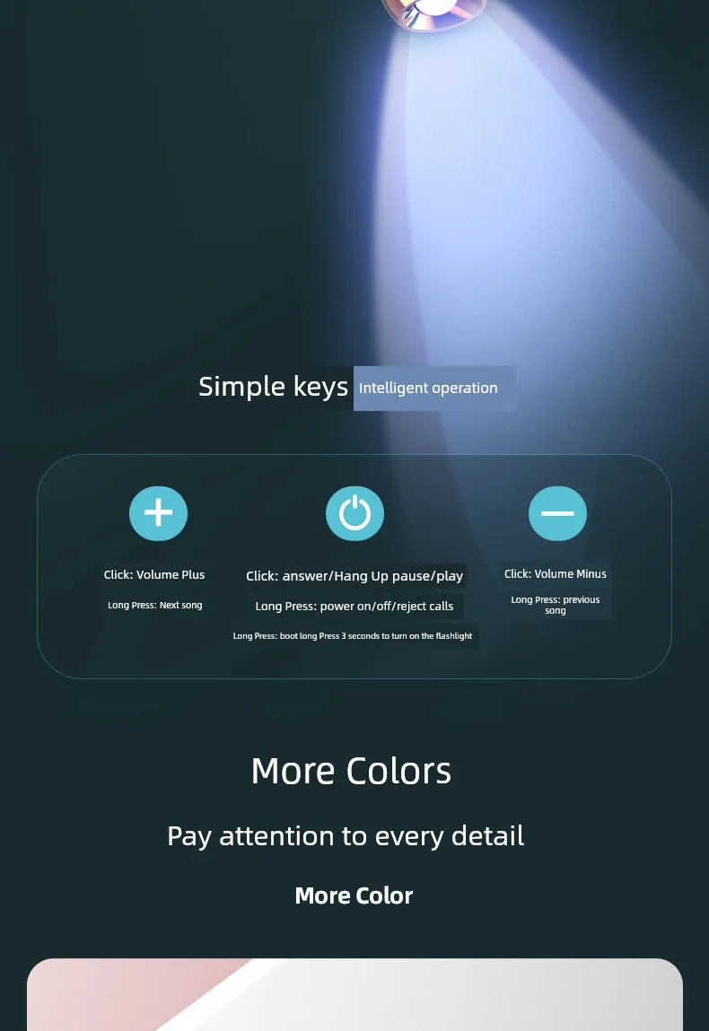 Halter-Type Card-Inserting Game Sweat-Proof Bluetooth Headset