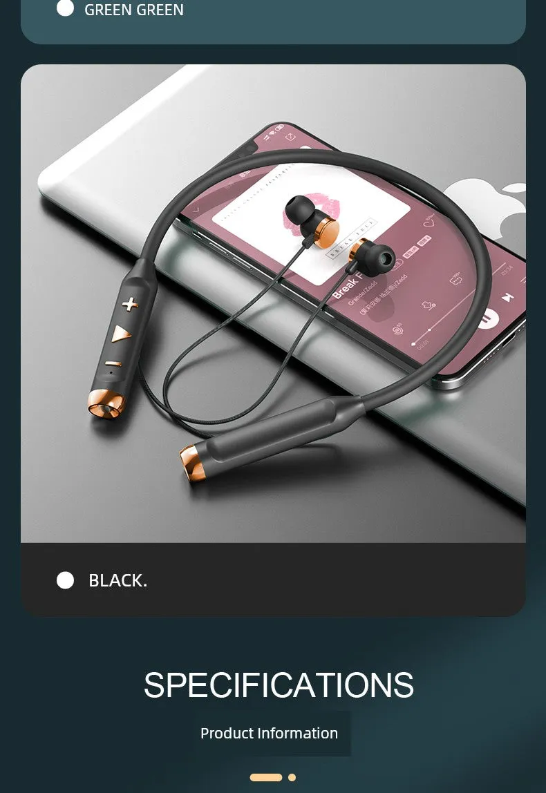 Halter-Type Card-Inserting Game Sweat-Proof Bluetooth Headset
