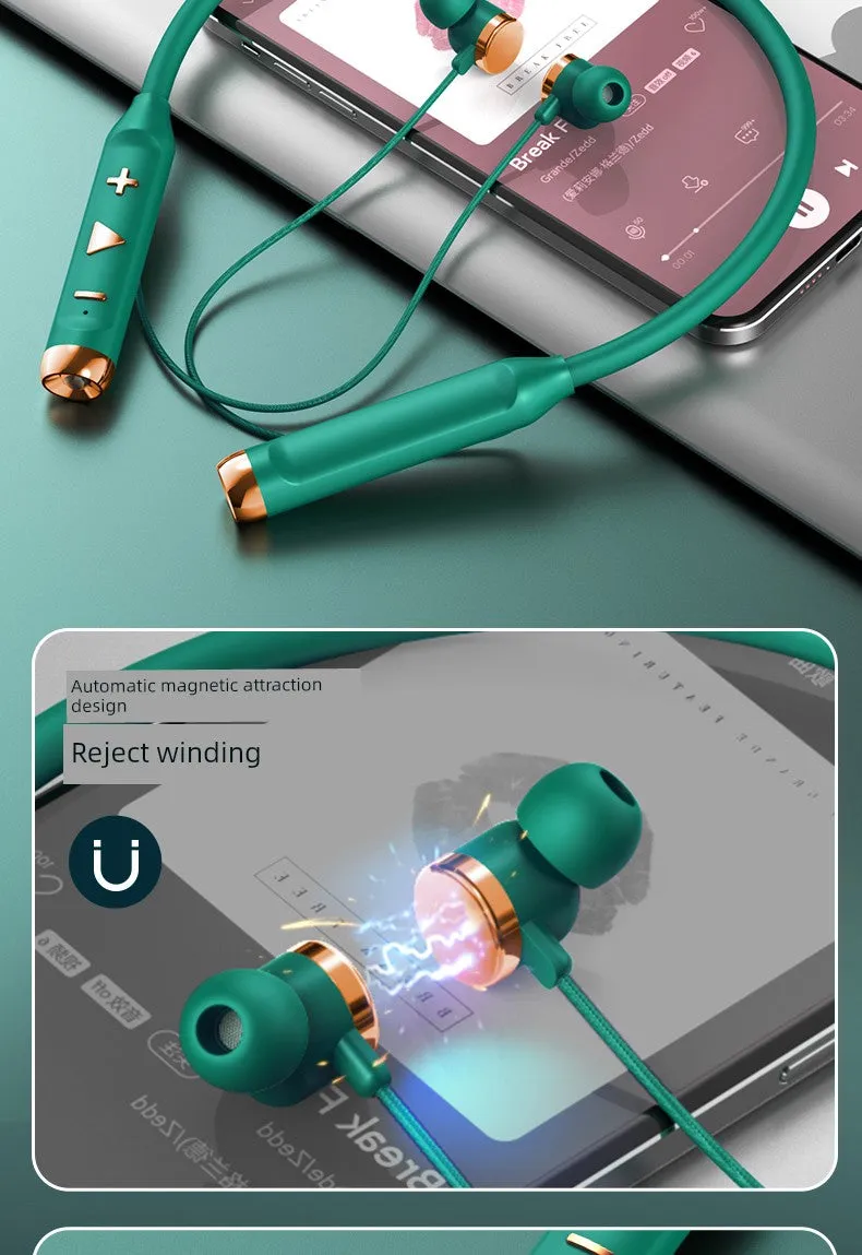 Halter-Type Card-Inserting Game Sweat-Proof Bluetooth Headset