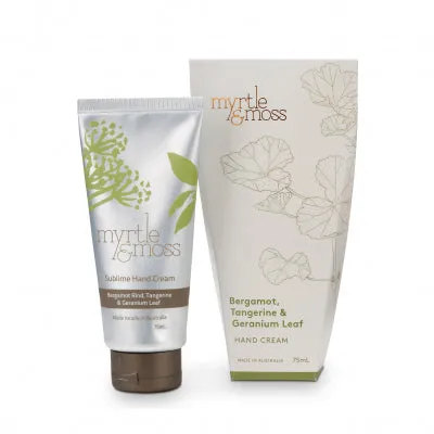 Hand Cream Bergamot Rind, Tangerine & Geranium Leaf