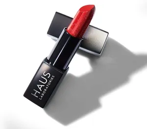 HAUS LABORATORIES By Lady Gaga: SPARKLE LIPSTICK | Red, Long Lasting Universal Lipstick, Full-Coverage Lip Color, Vegan & Cruelty-Free | 0.12 Oz