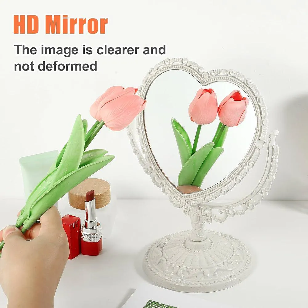 Heart Shaped Cosmetic Mirror S4623256